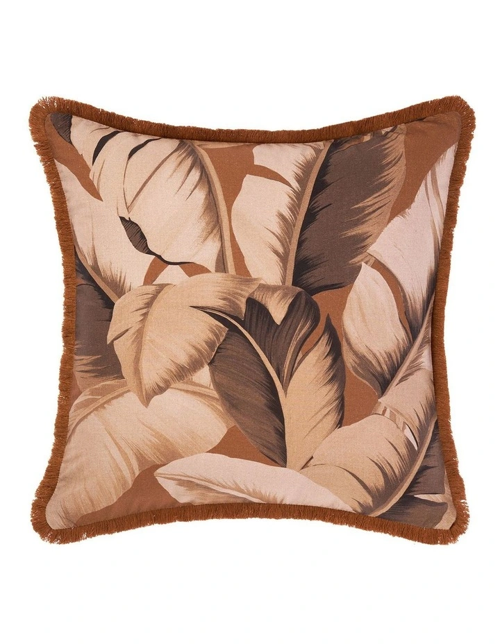 Kalena Cushion 48x48cm In Cinnamon