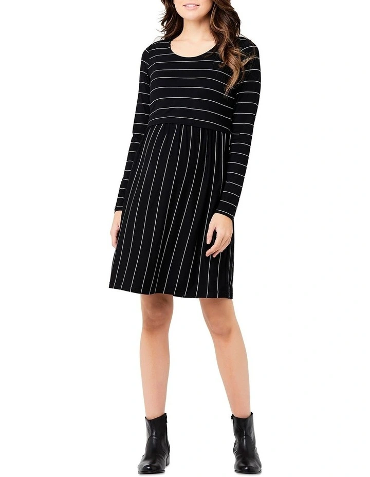 Crop Top Nursing Dress LSlv