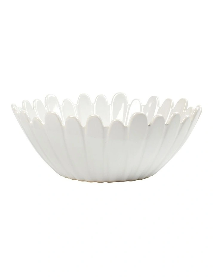 Odell Bowl 20x8cm in White