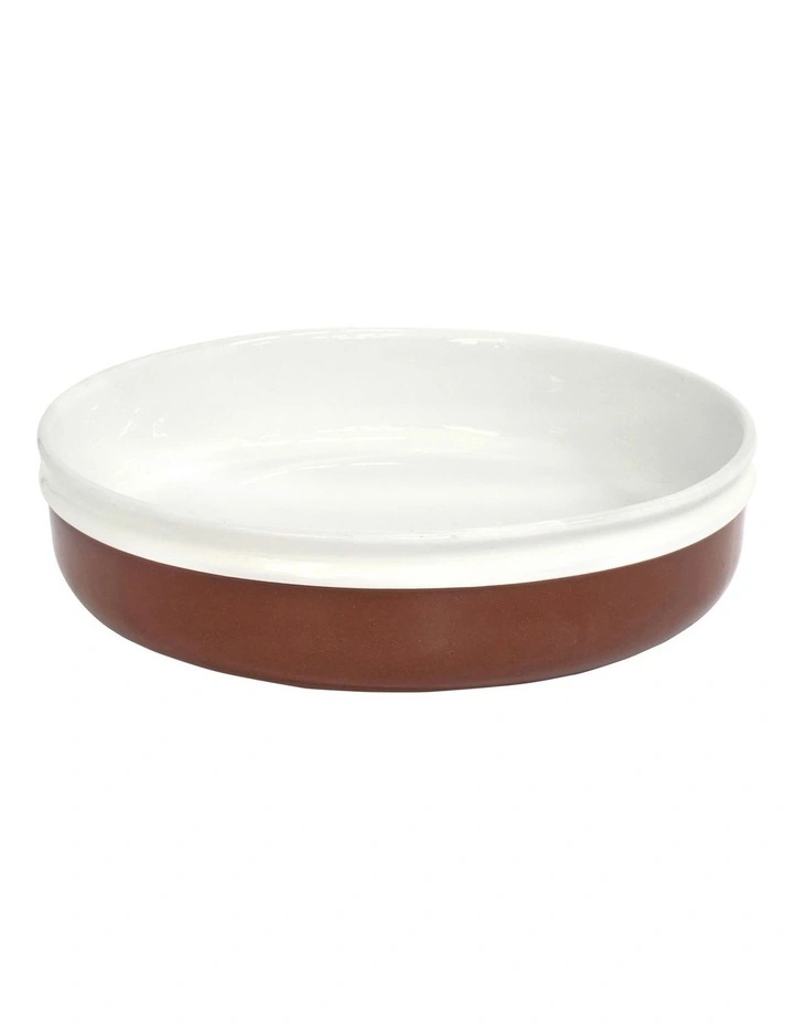 Gibson Serving Bowl 28x6.5cm in White
