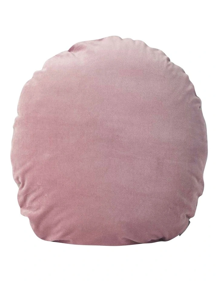 Luxury Velvet Round Cushion 55cm in Heather