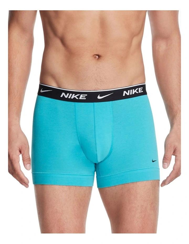 Everyday Cotton Stretch Trunks 2 Pack in Multi