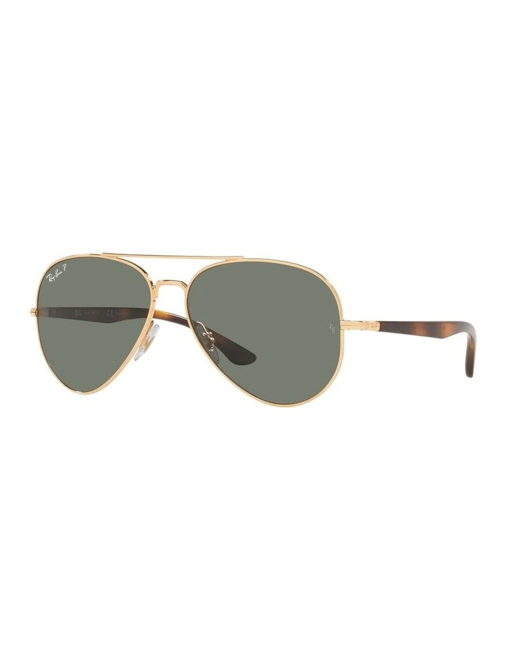 RB3675 Gold Polarised Sunglasses