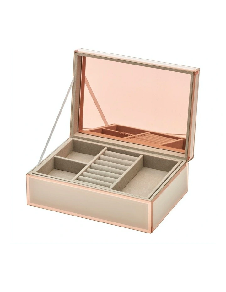 Sara Blush Large Jewellery Box