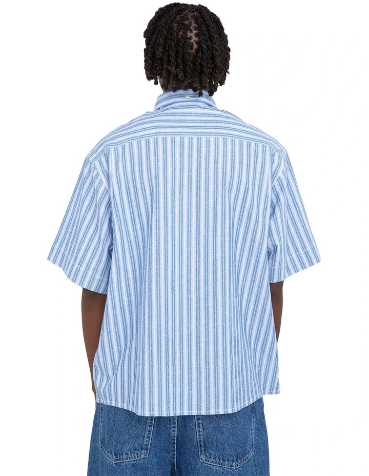 Cambridge Short Sleeve Shirt in Blue