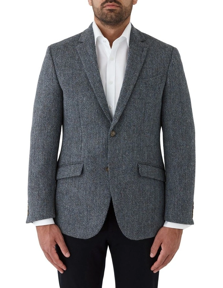 Harris Modern Fit Sports Jacket in Light Blue