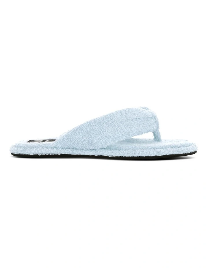 Izzy Flat Sandals in Blue