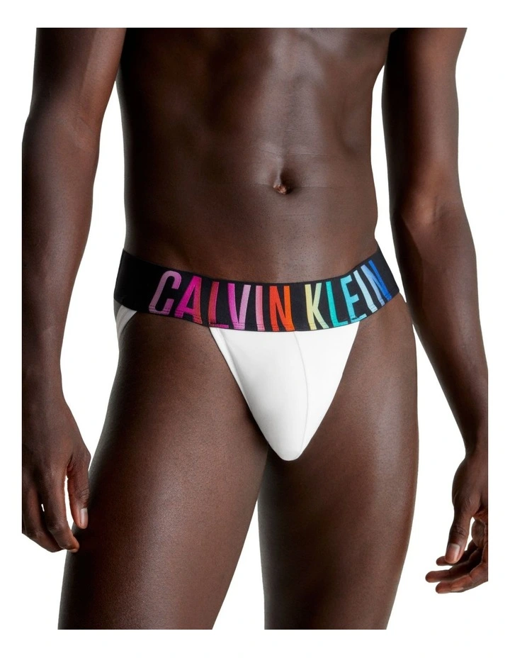 Intense Power Jock Strap in White