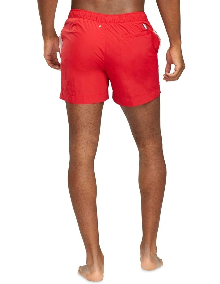 Core Flag Swimshort in Red