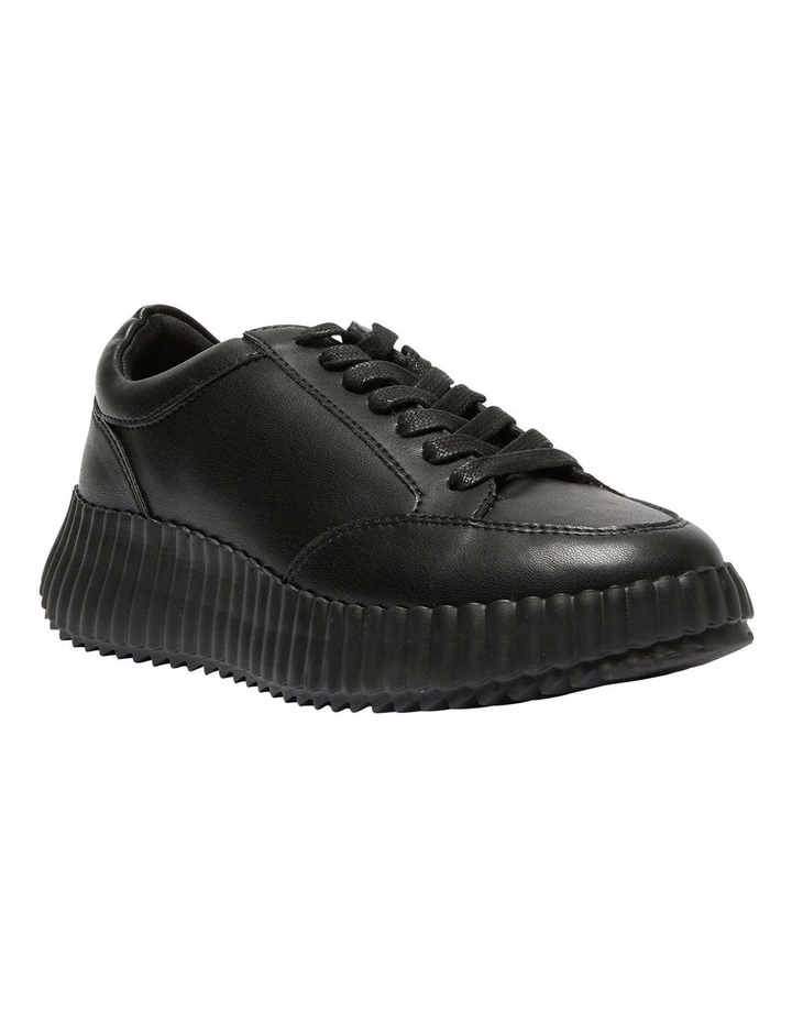 Track Sneakers in Black