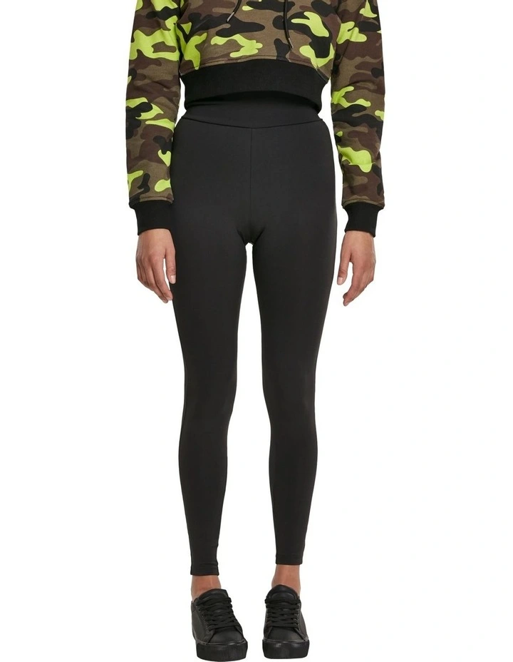 High Waist Active Leggings in Black