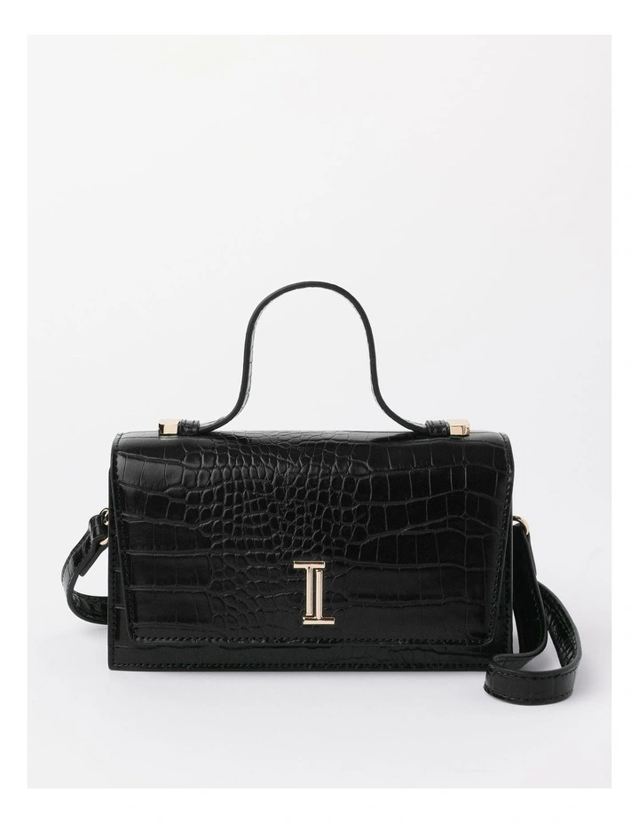 Charlotte Crossbody Bag in Black