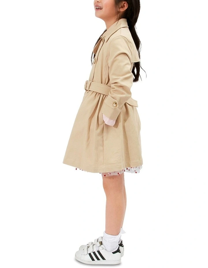 Miss Sunshine Trench Coat in Camel