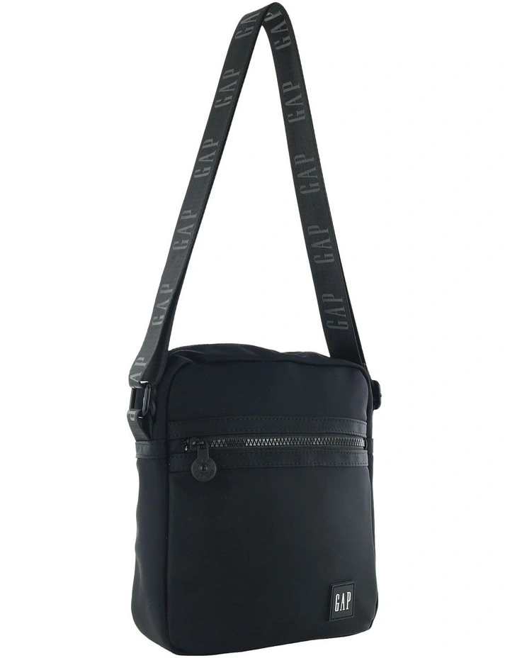 Nylon Classic Cross-Body Bag in Black