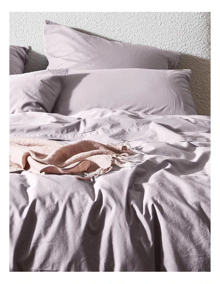 Halo Organic Cotton Bedlinen Collection in Dusk