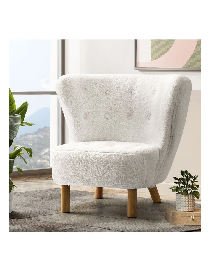 Lounge Accent Felista Armchairs in White