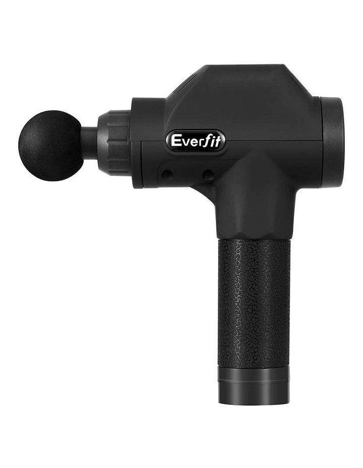 Massage Gun 30 Speed 8 Heads Chargeable in Black