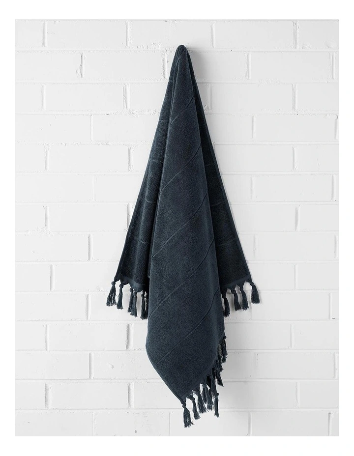 Paros Bath Towel Range in Slate