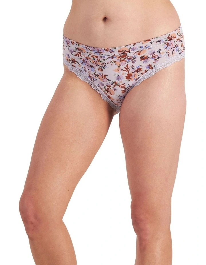 Barely There Luxe Bikini in Painterly Petal