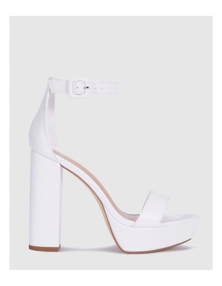 Ladysmith Heels in White