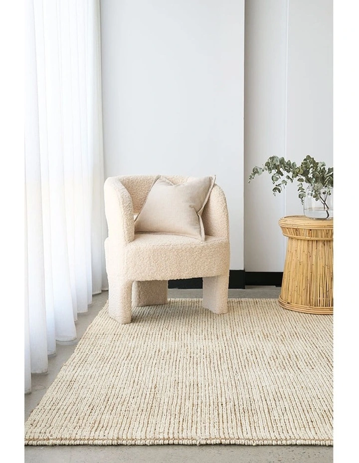 Madras Marlo White Rug