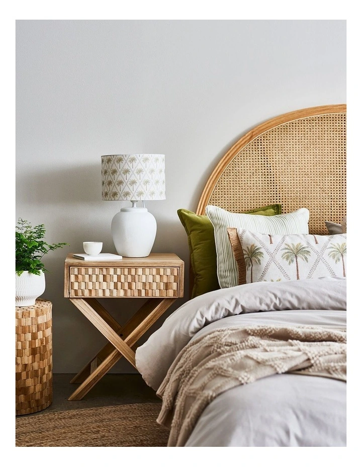 Capricorn Table Lamp 44.5cm in White/Green