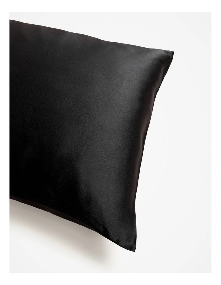 Silk Pillowcase in Dark Grey