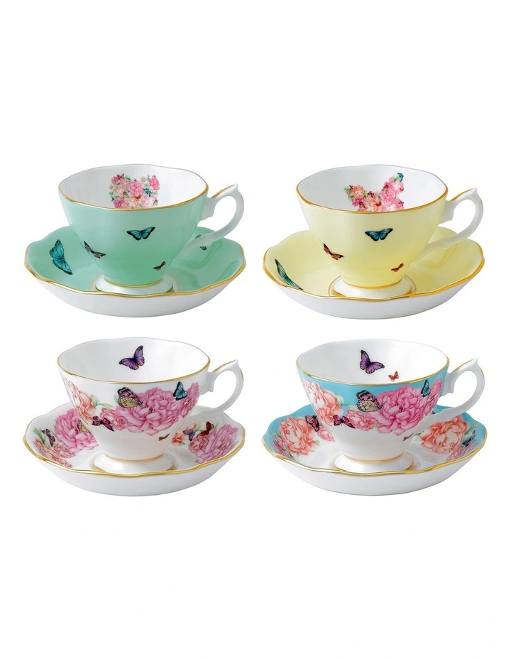 Miranda Kerr 4pc Cup & Saucer Set