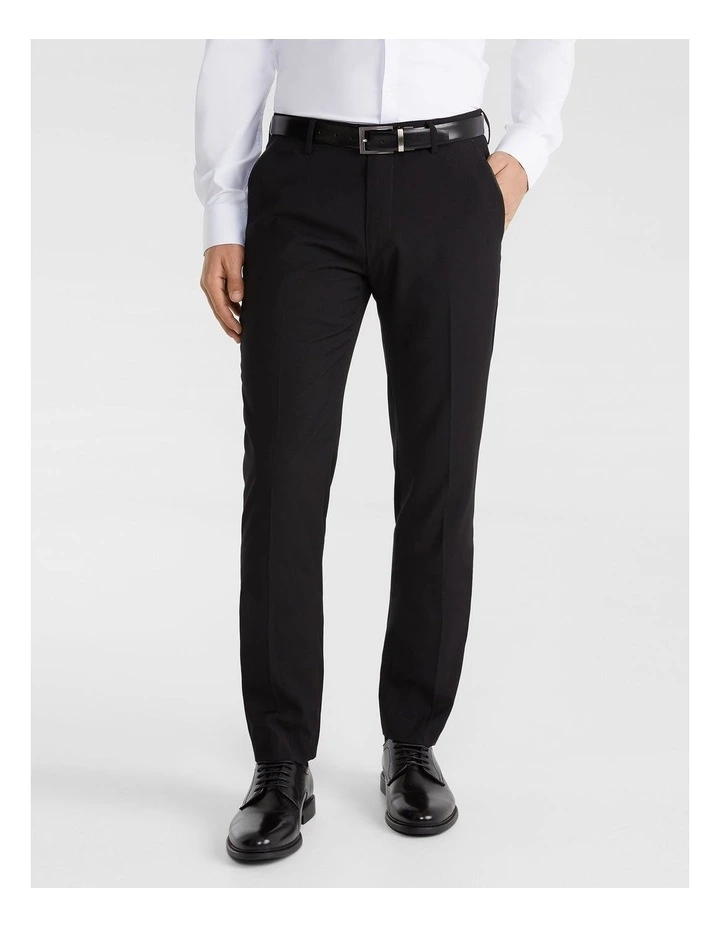 Aston Slim Fit Dress Pants In Black