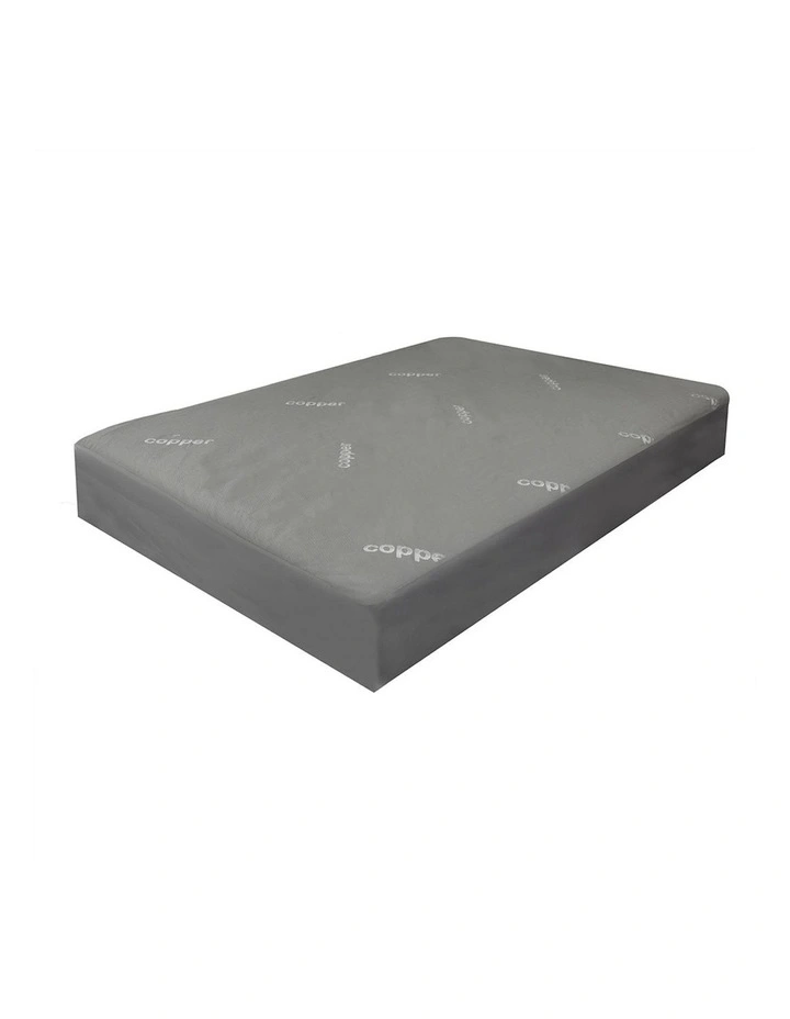 Bamboo Mattress Topper King Cover in Grey