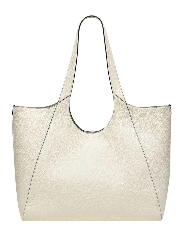 Hillgate Place Large Open-Top Tote Bag in Chalk