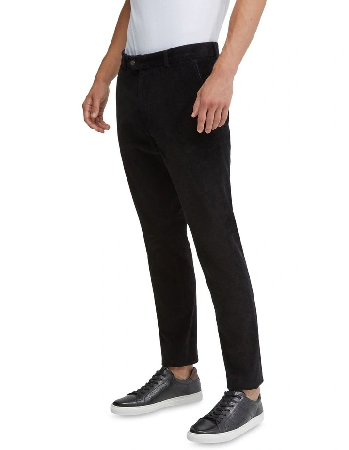 Jackson Corduroy Pants in Black