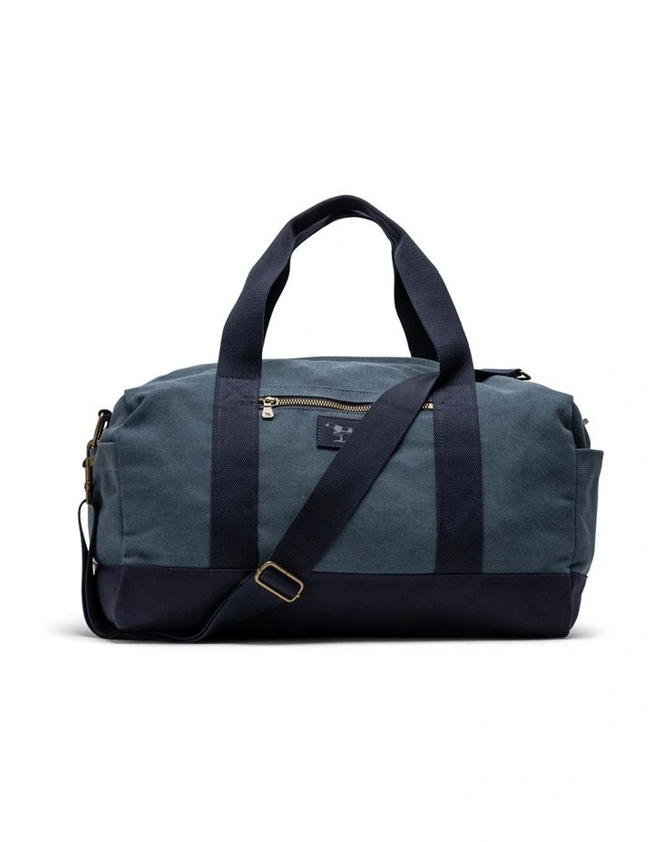 Foxton Duffle Bag in Denim Blue/Navy