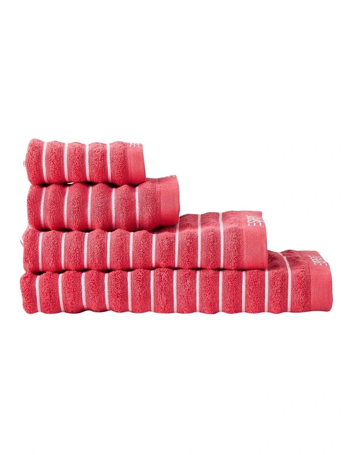 Seville Bath Towel Range in Pink
