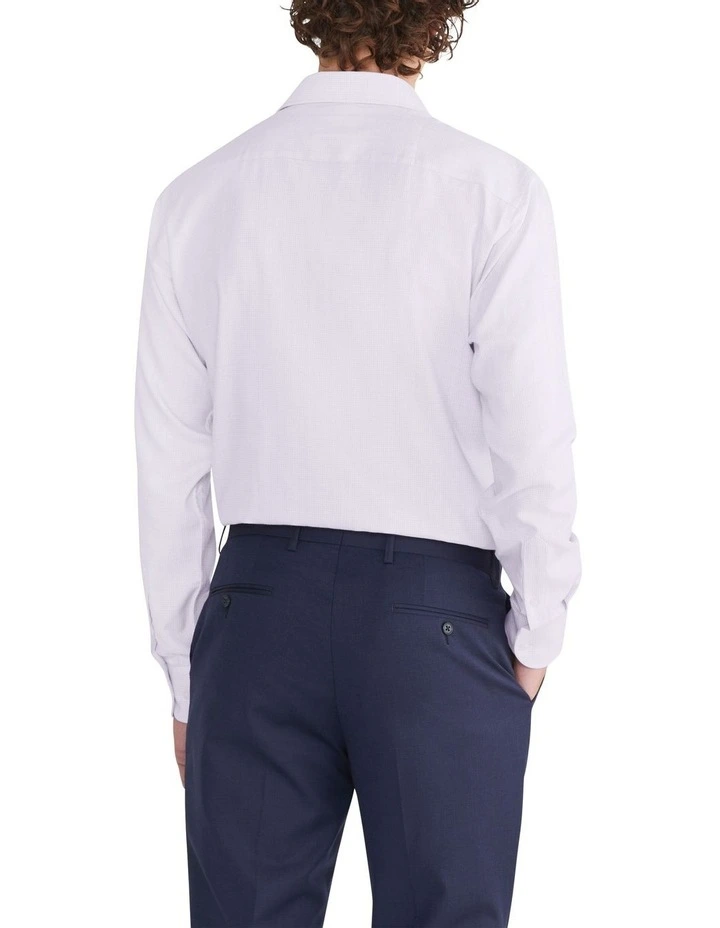 Tailored Long Sleeve Shirt in Lilac
