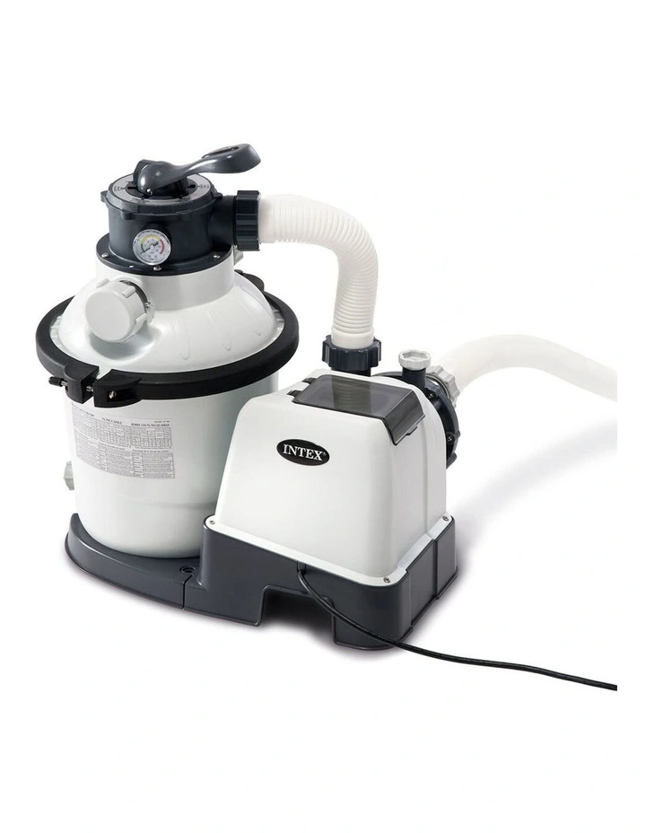 1200Gph Sand Filter Pump. in White
