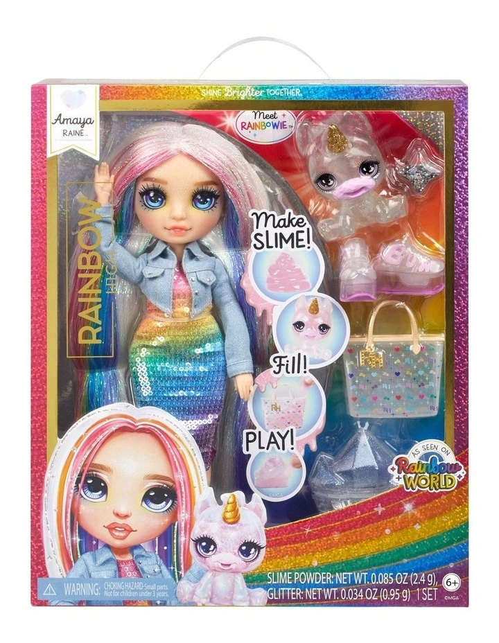 World Doll Amaya with Slime Kit & Pet