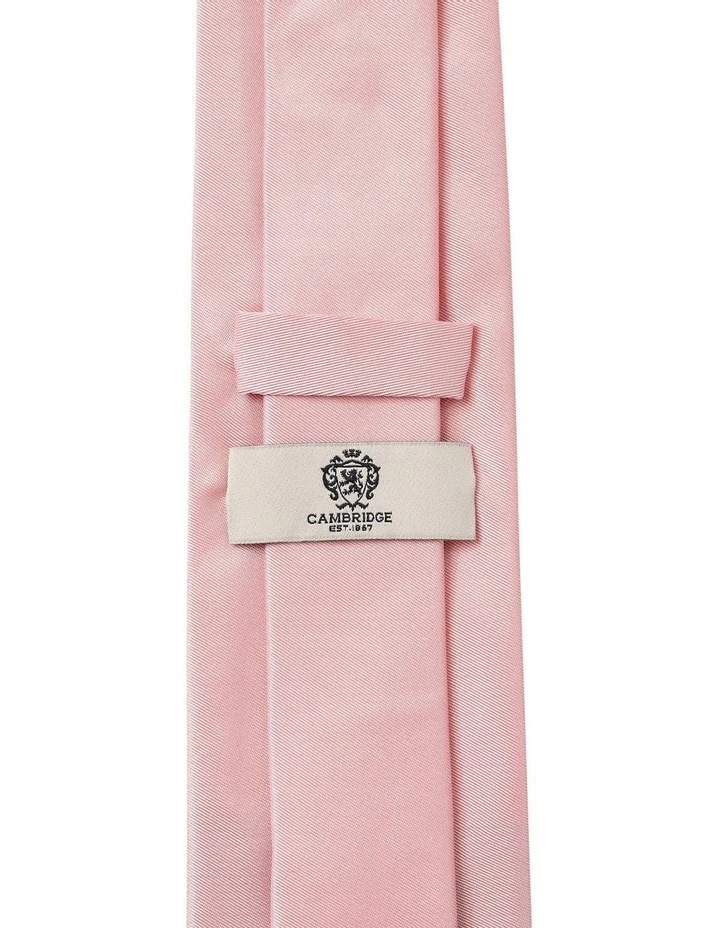 Formal Silk Tie in Blush
