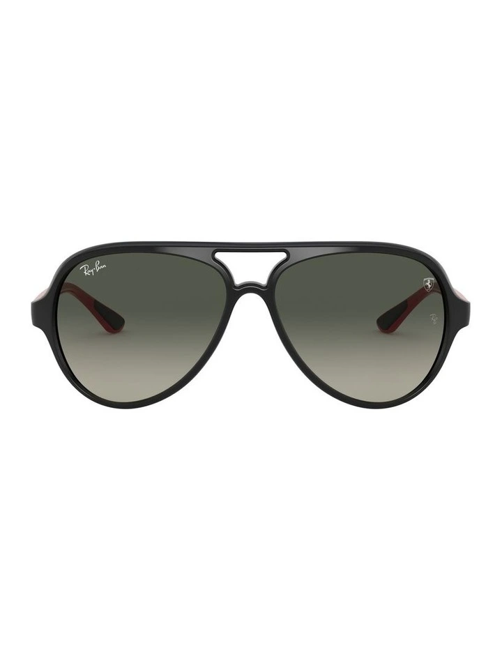 RB4125M Scuderia Ferrari Black Sunglasses