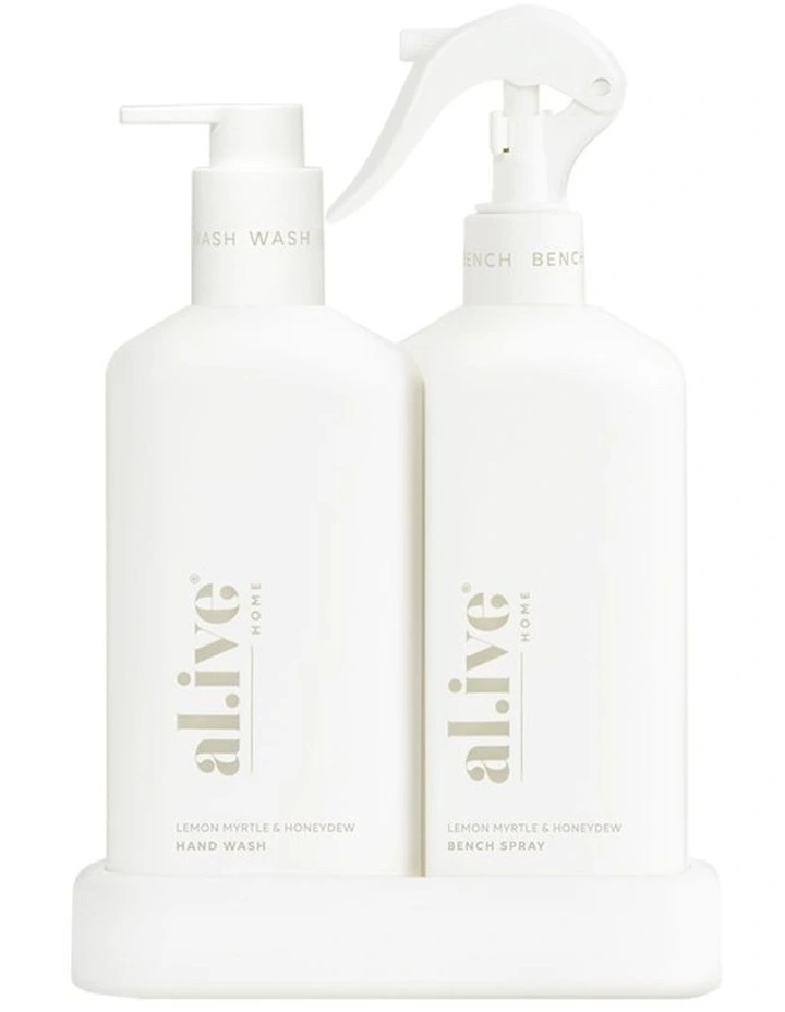 Lemon Myrtle and Honeydew Kitchen Duo Set