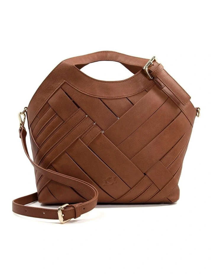 Division Tote Bag in Tan