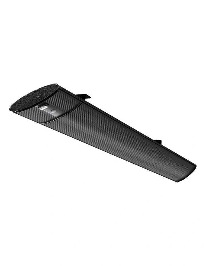 Electric 3200W Infrared Radiant Strip Heater Black RHP-E76RC-3200-BK