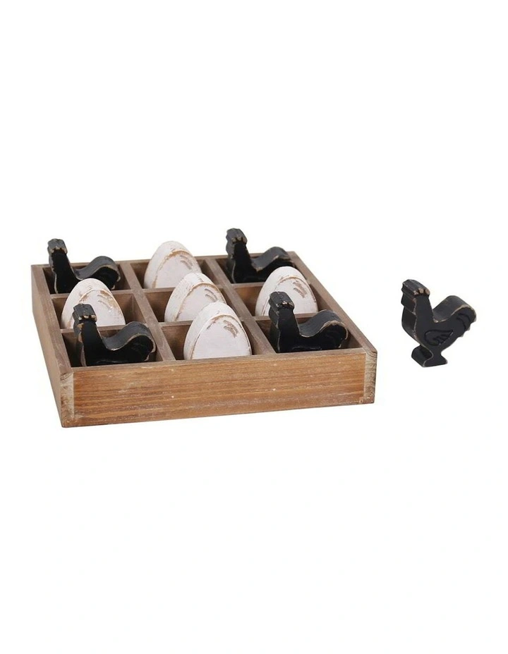 Chicken & Egg Noughts & Crosses Decor Game