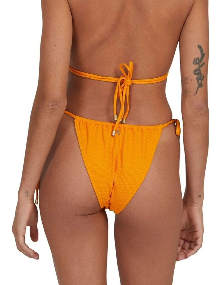 Love Myself Bells Bikini Bottom Amber Orange