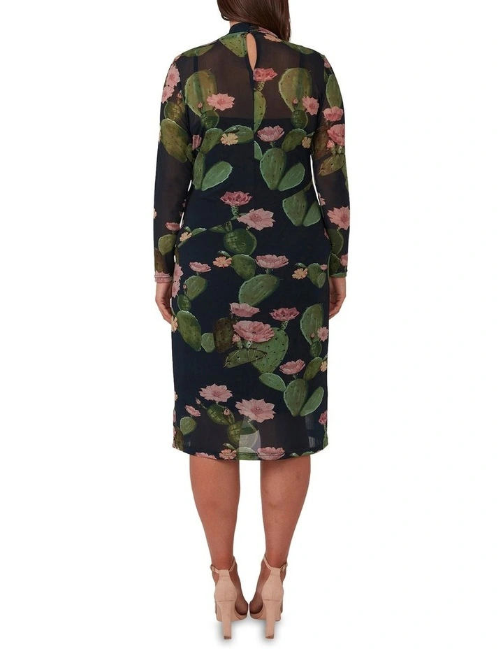 Mezzanine Mesh Dress in Multi