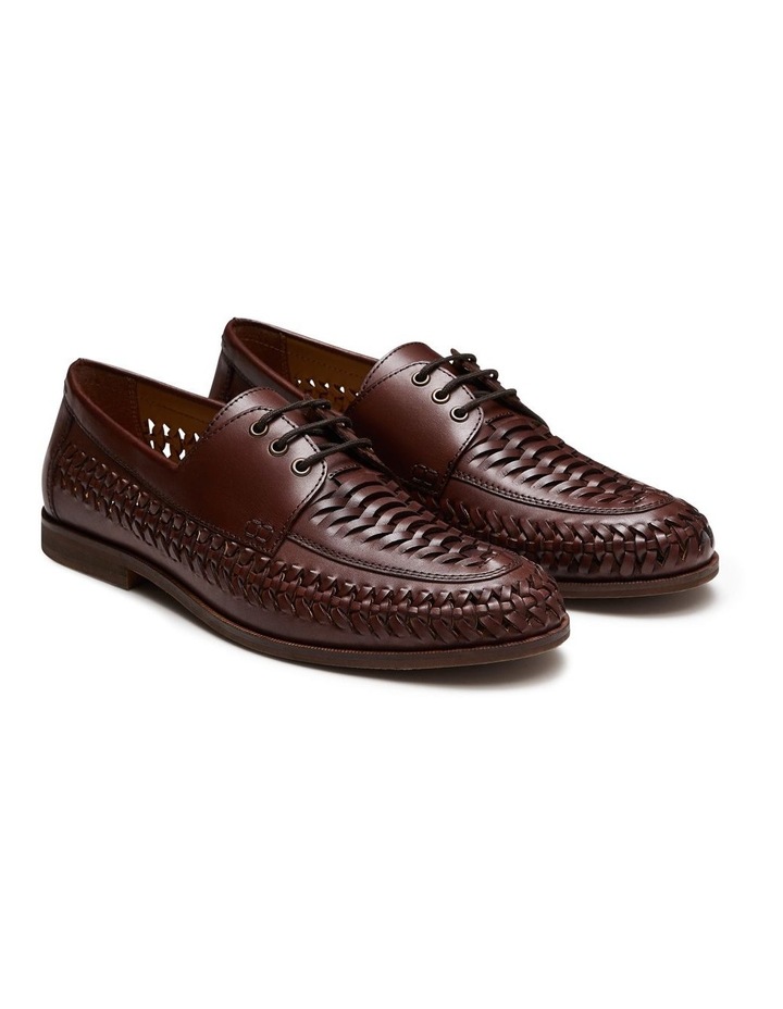 Rory Leather Casual Shoes in Brown