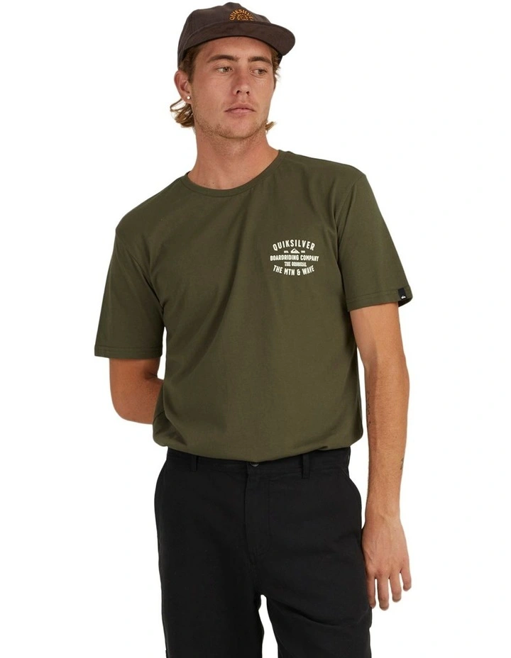 Surf Lockup T-Shirt in Green