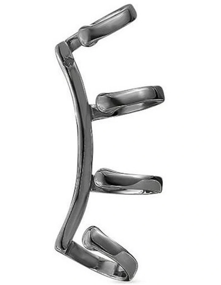Edge Alchemy Ear Cuff in Black