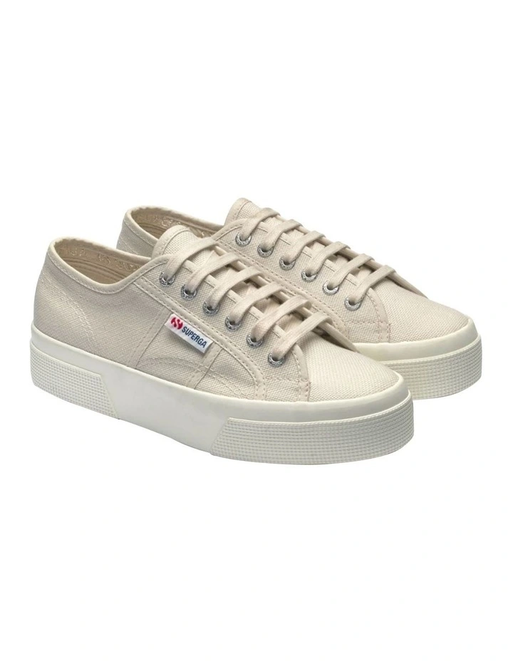 2740 Platform Sneakers in Beige Light