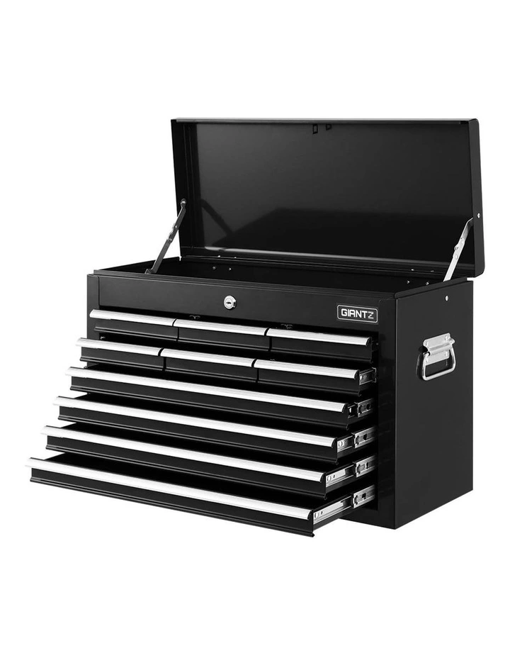 10-Drawer Tool Box Chest Black